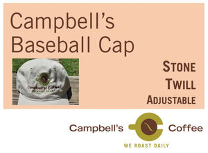 CAMPBELL'S COFFEE BASEBALL CAP