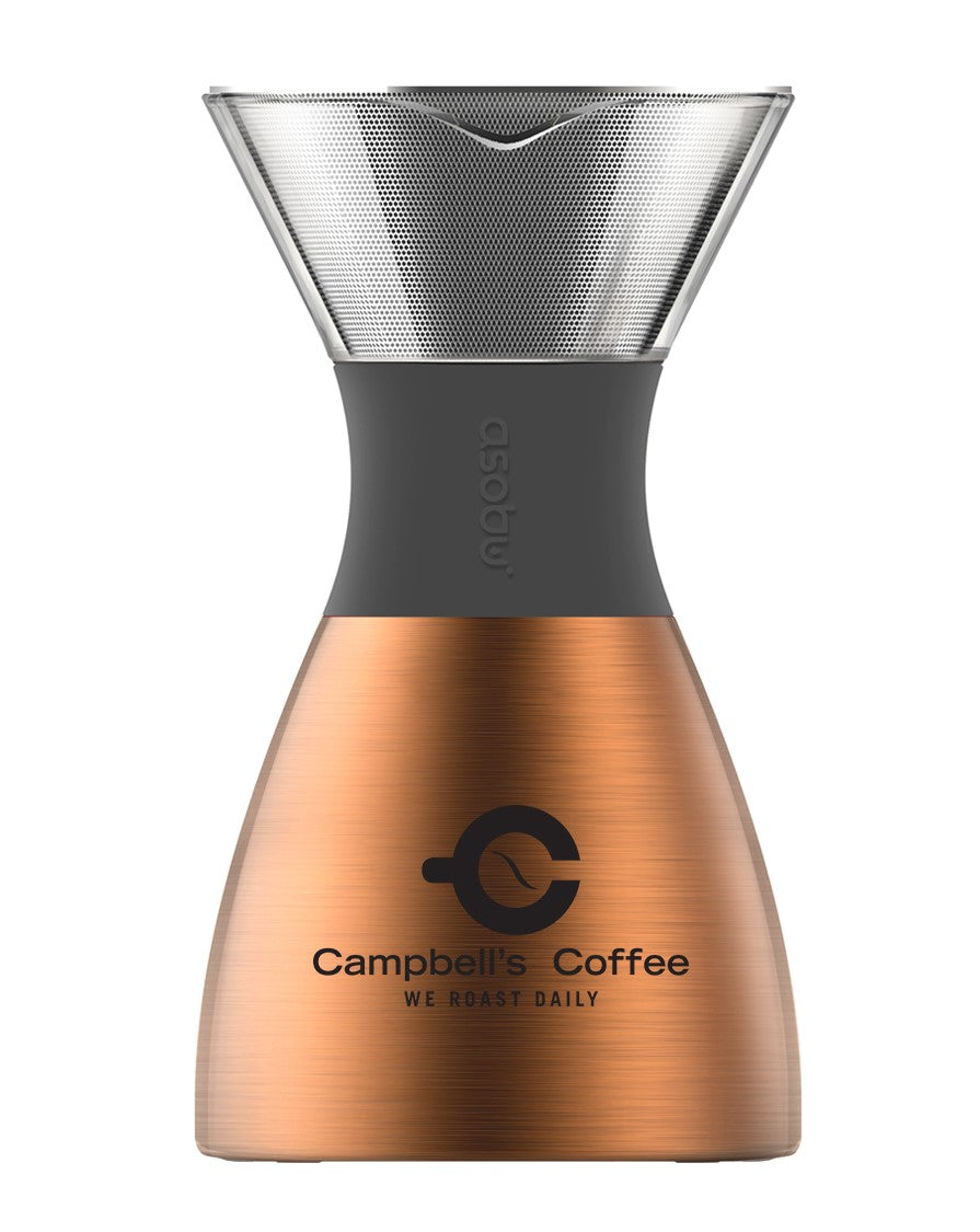 PourOver Asobu® Insulated Coffee Maker – Campbell's Coffee